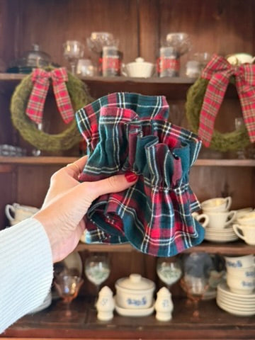 Christmas Plaid Collar