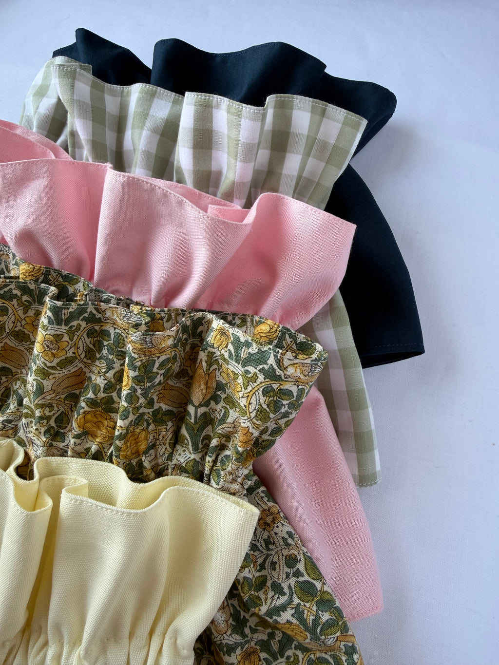 Sage Gingham Collar