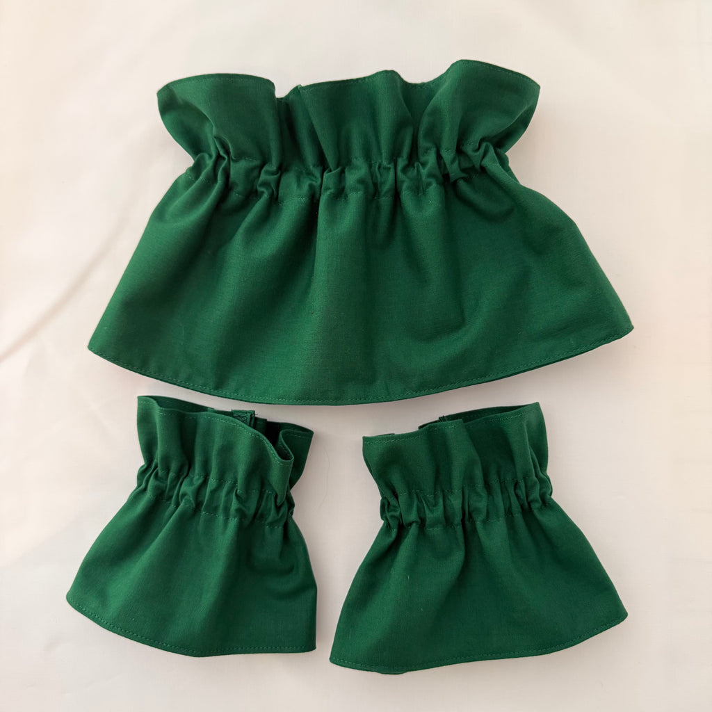 Augustine Green Cuff & Collar Set