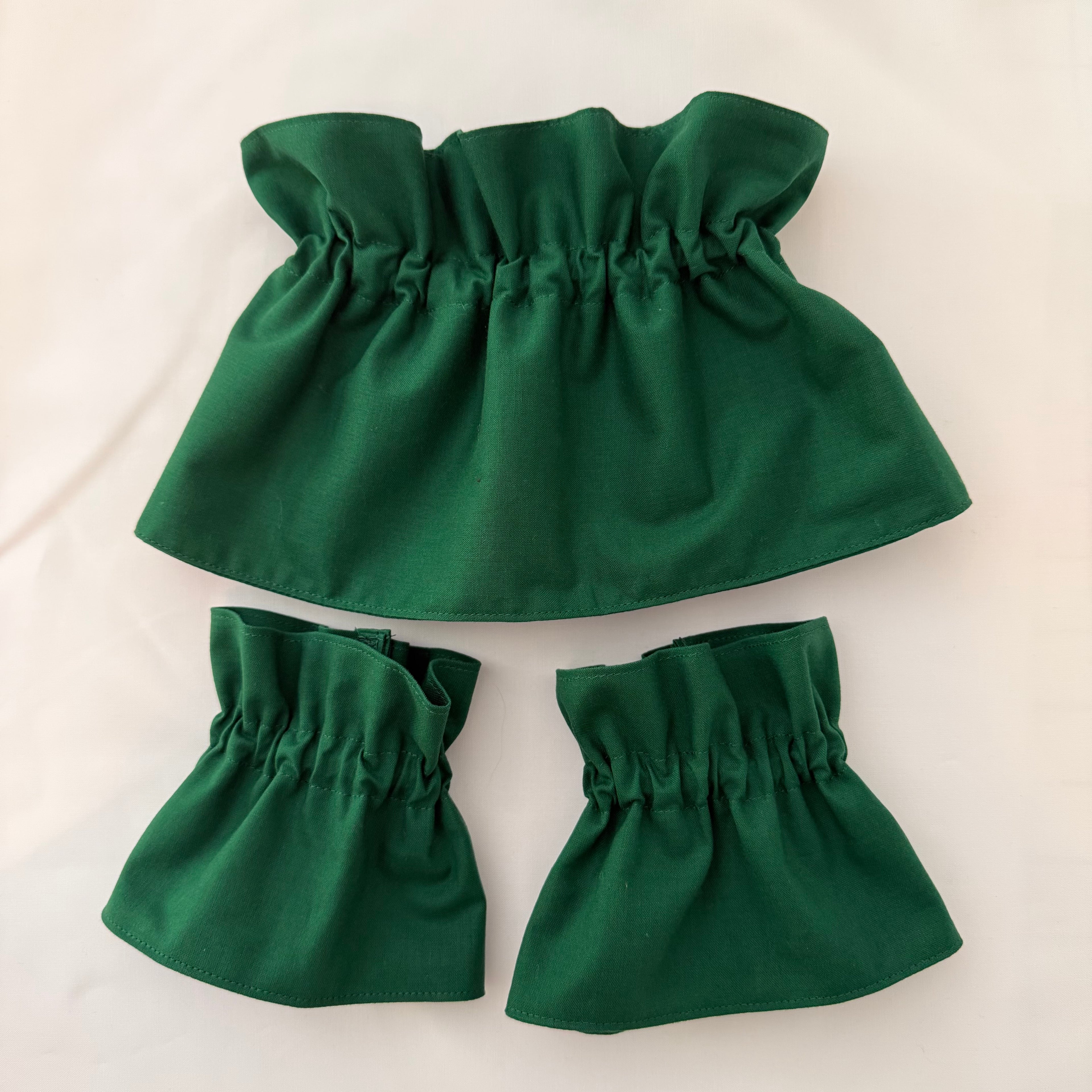 Augustine Green Cuff & Collar Set