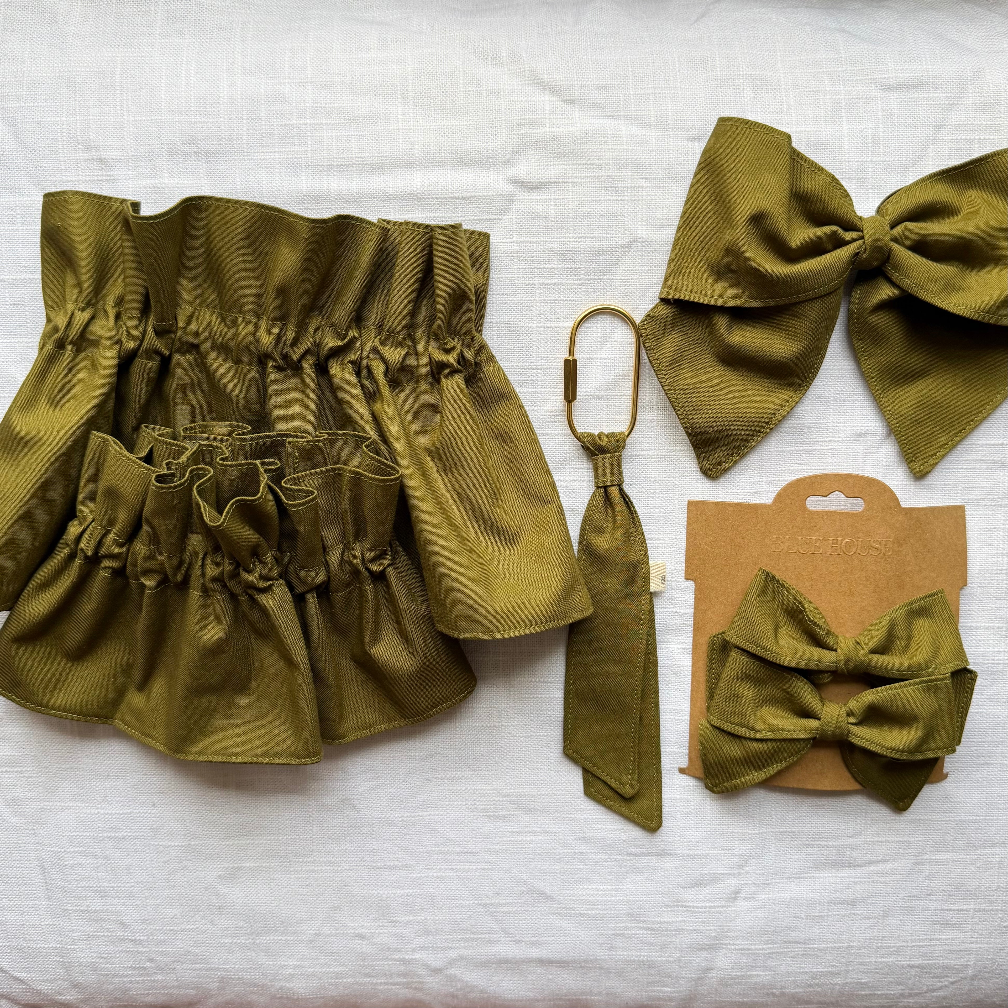 Olive Cuff & Collar Set