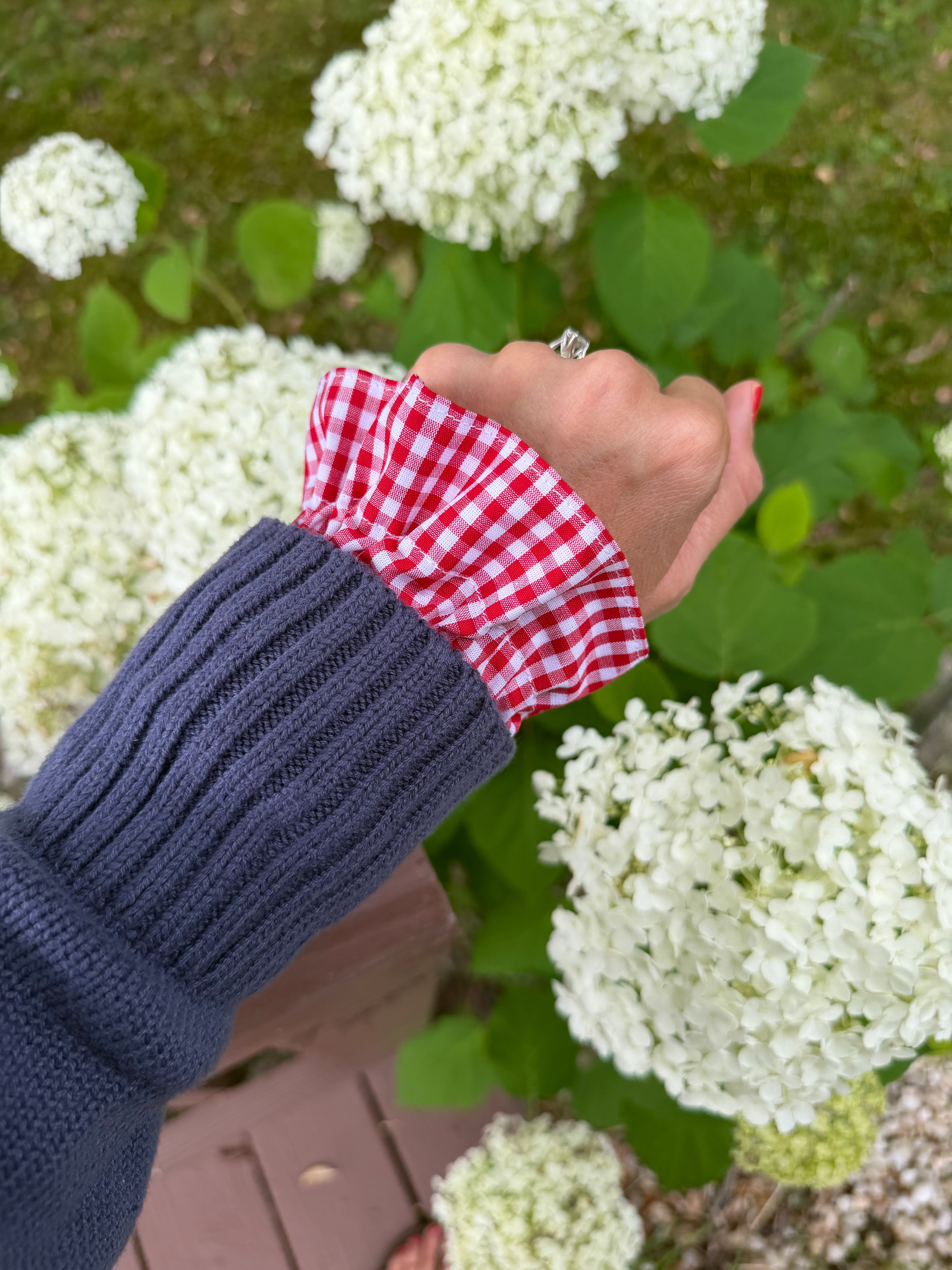 Red Gingham Cuffs