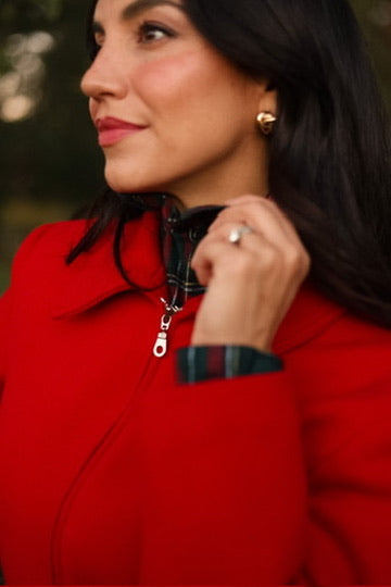 Christmas Plaid Collar