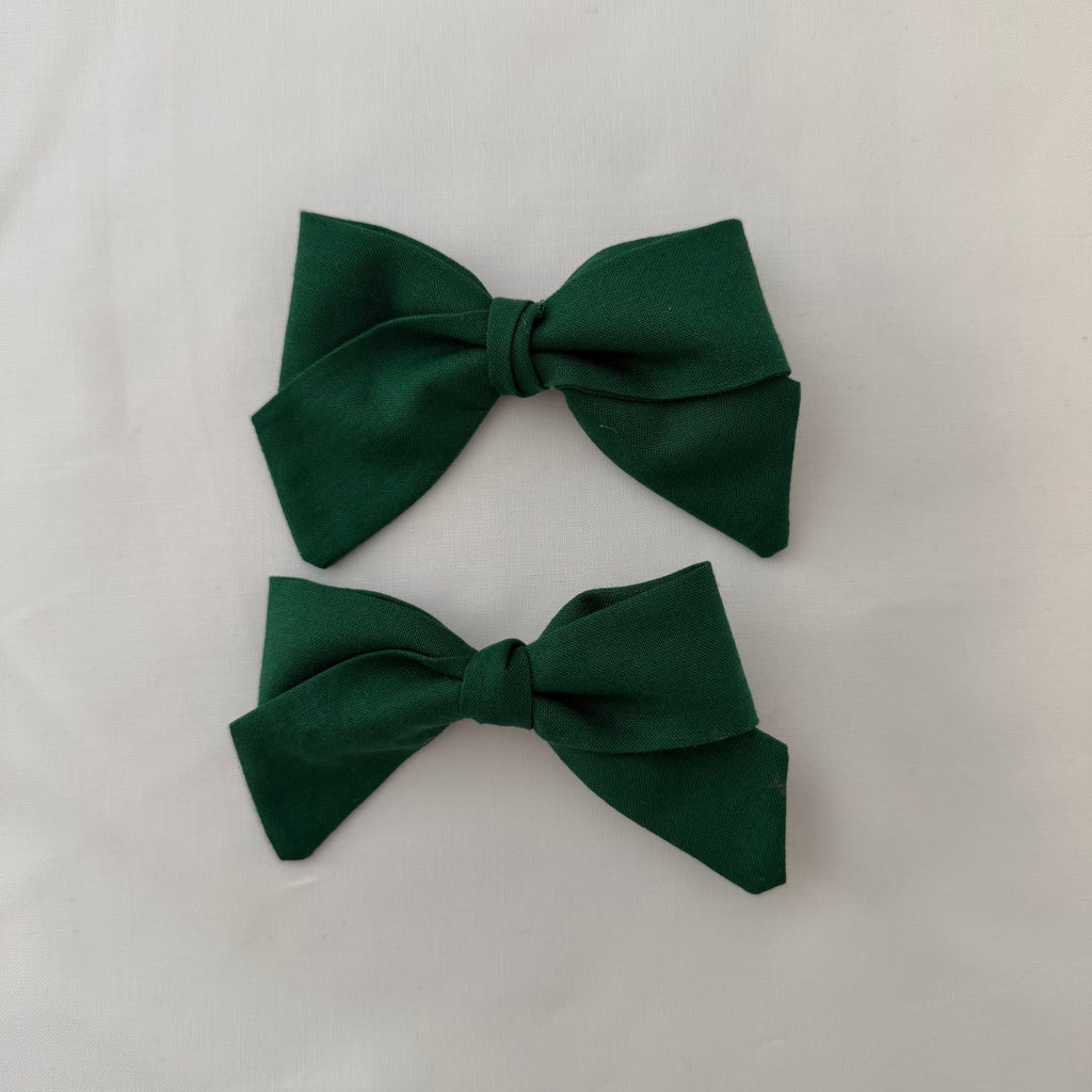 Augustine Green Sewn Bow- Mini Set