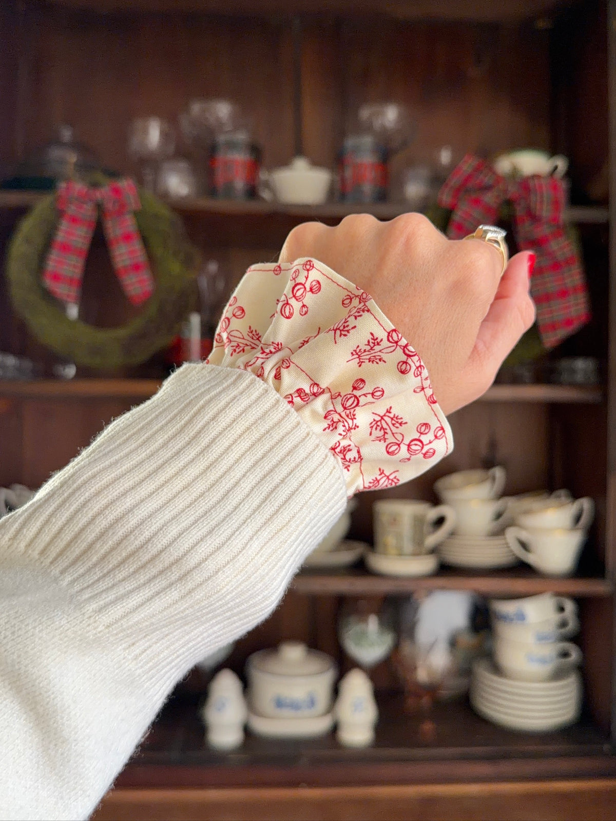 Limited Edition Holly Berry Cuffs