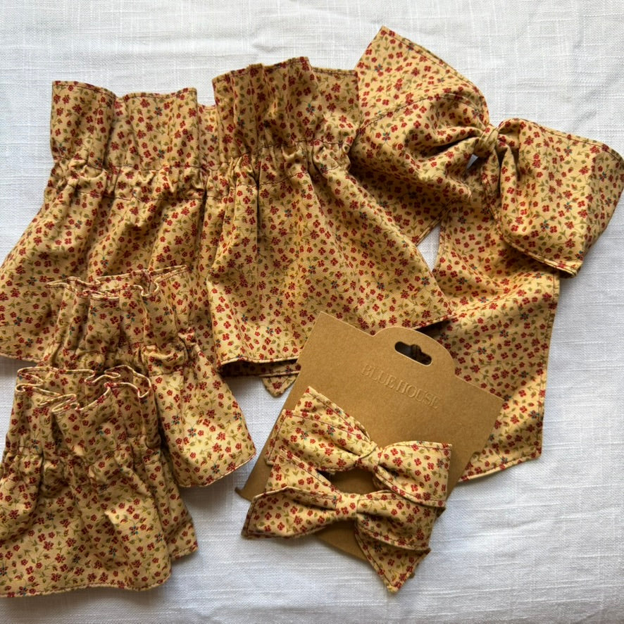 Cranberry Posy Small Bow