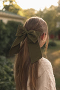 Olive Large Bow