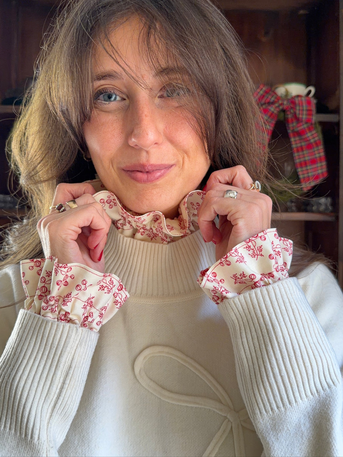 Limited Edition Holly Berry Cuff & Collar Set