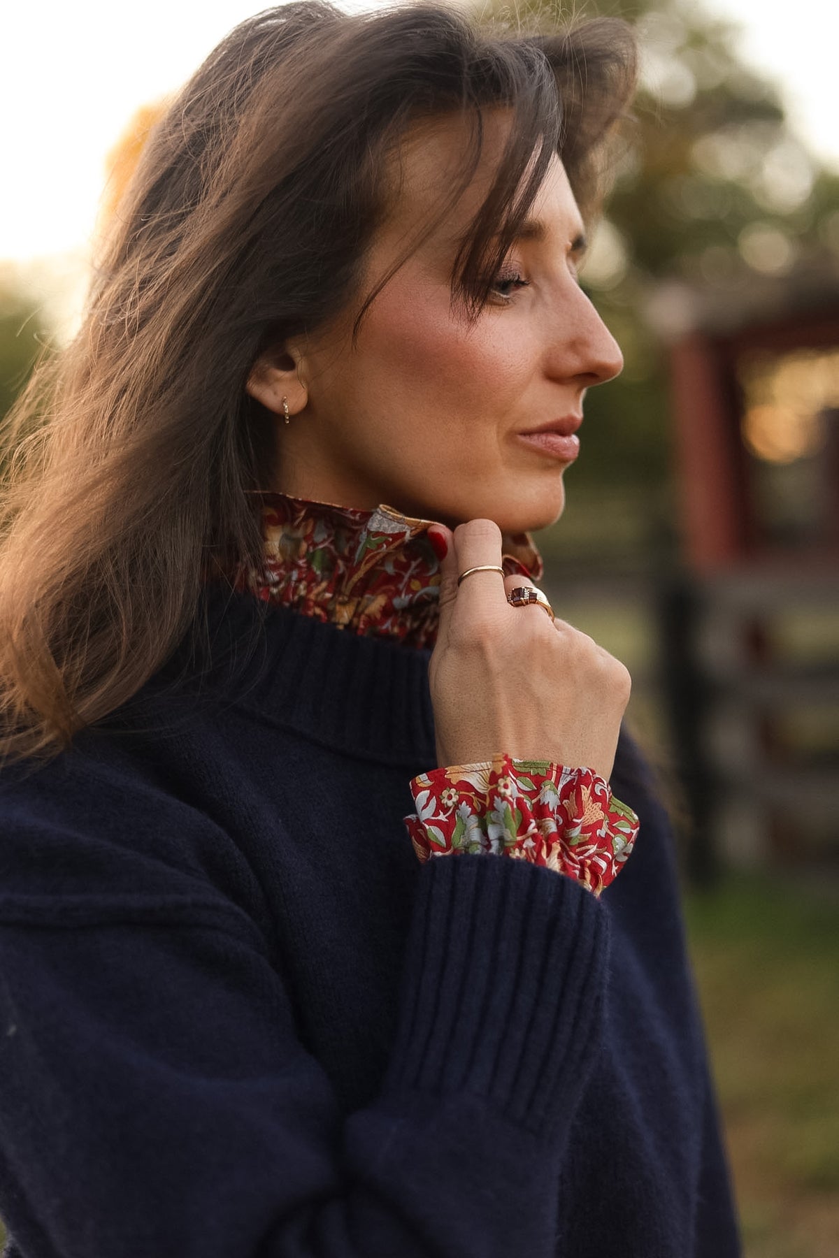Limited Edition Christmas Tapestry Cuff & Collar Set