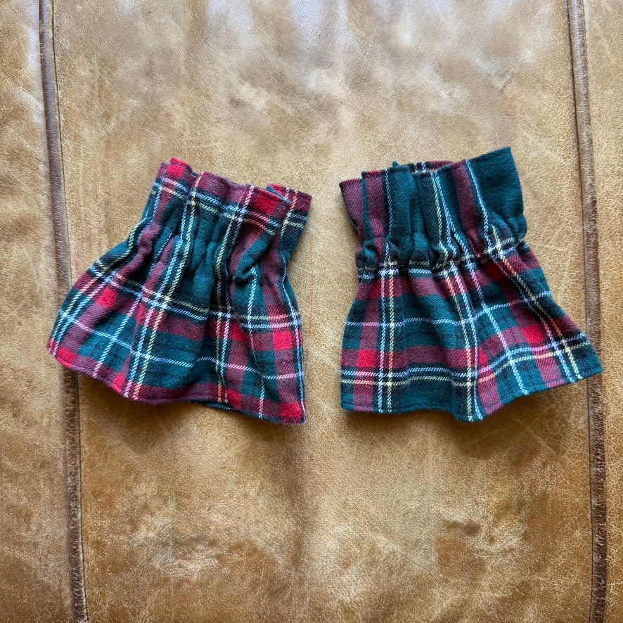 Christmas Plaid Cuffs