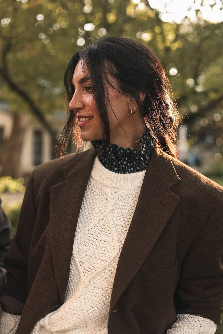 Bluebell Sprig Cuff & Collar Set