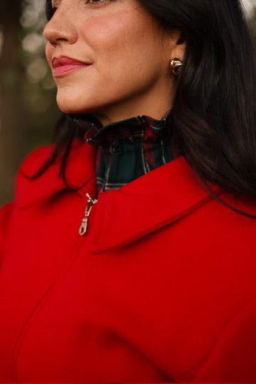 Christmas Plaid Collar