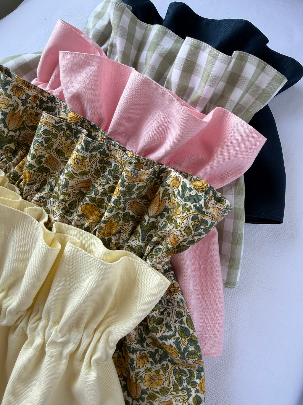 Butter Yellow Cuffs & Collar Set