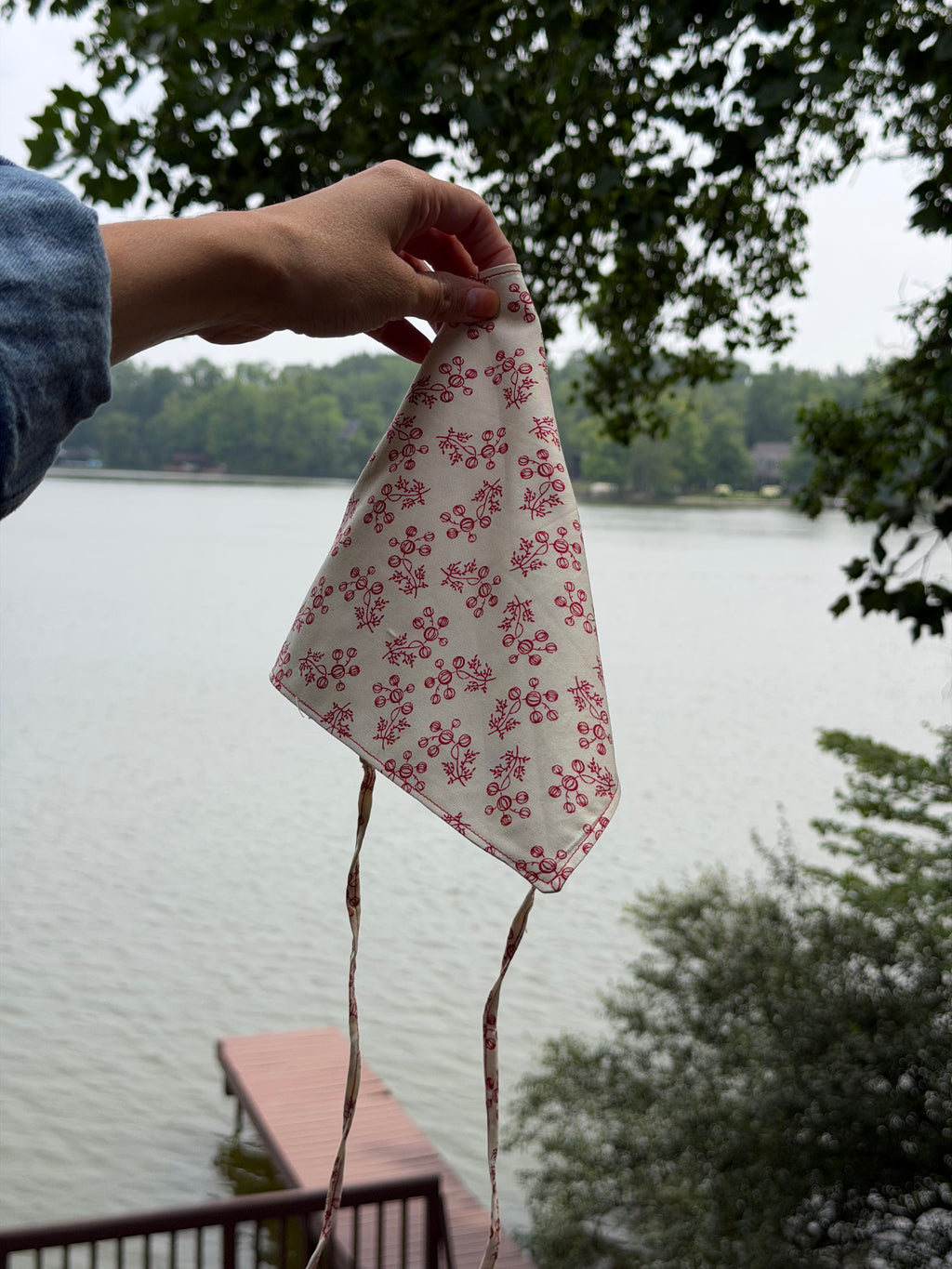 Red Berry Bandana Adult