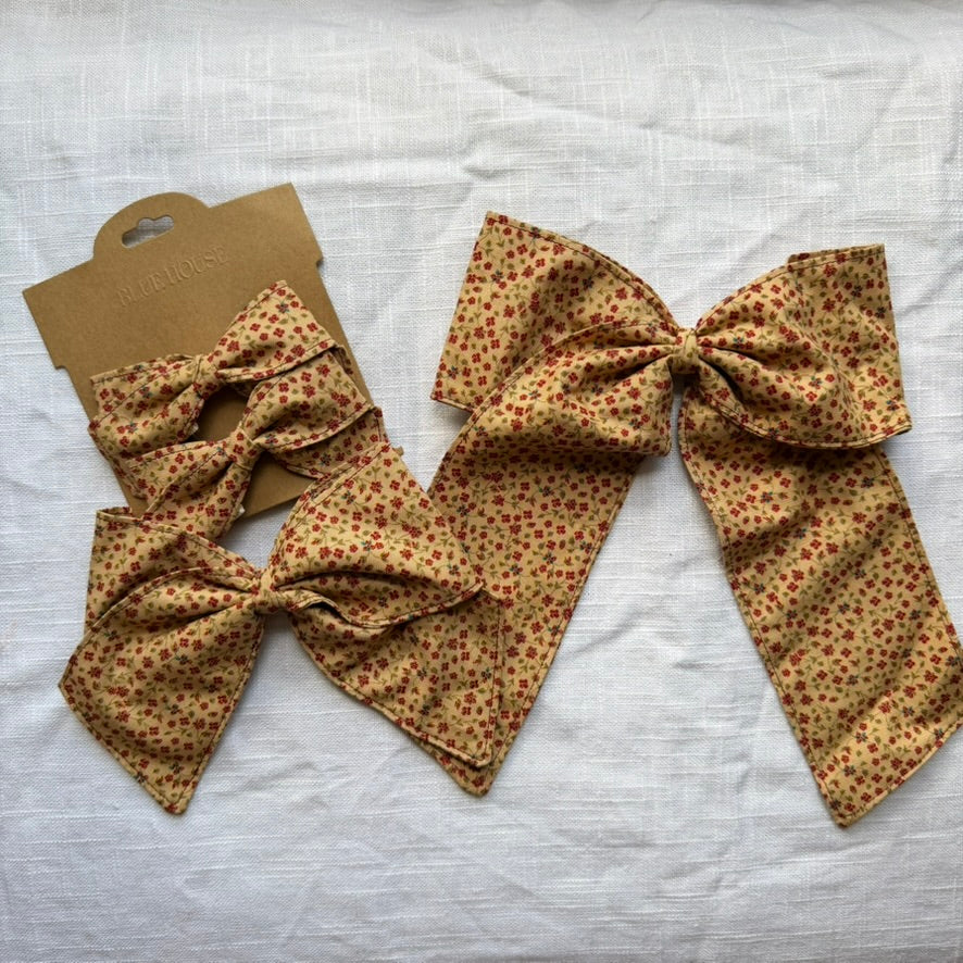Cranberry Posy Mini Bow Set