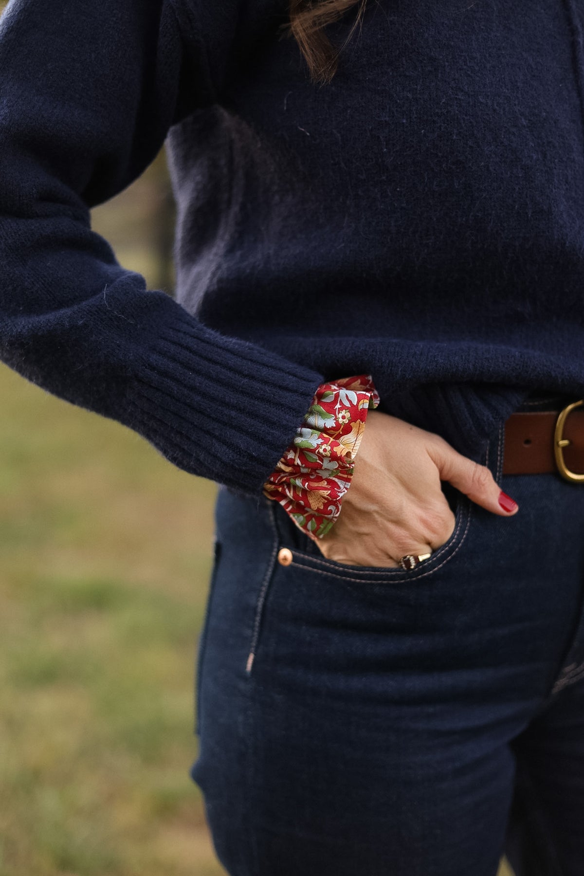 Limited Edition Christmas Tapestry Cuffs