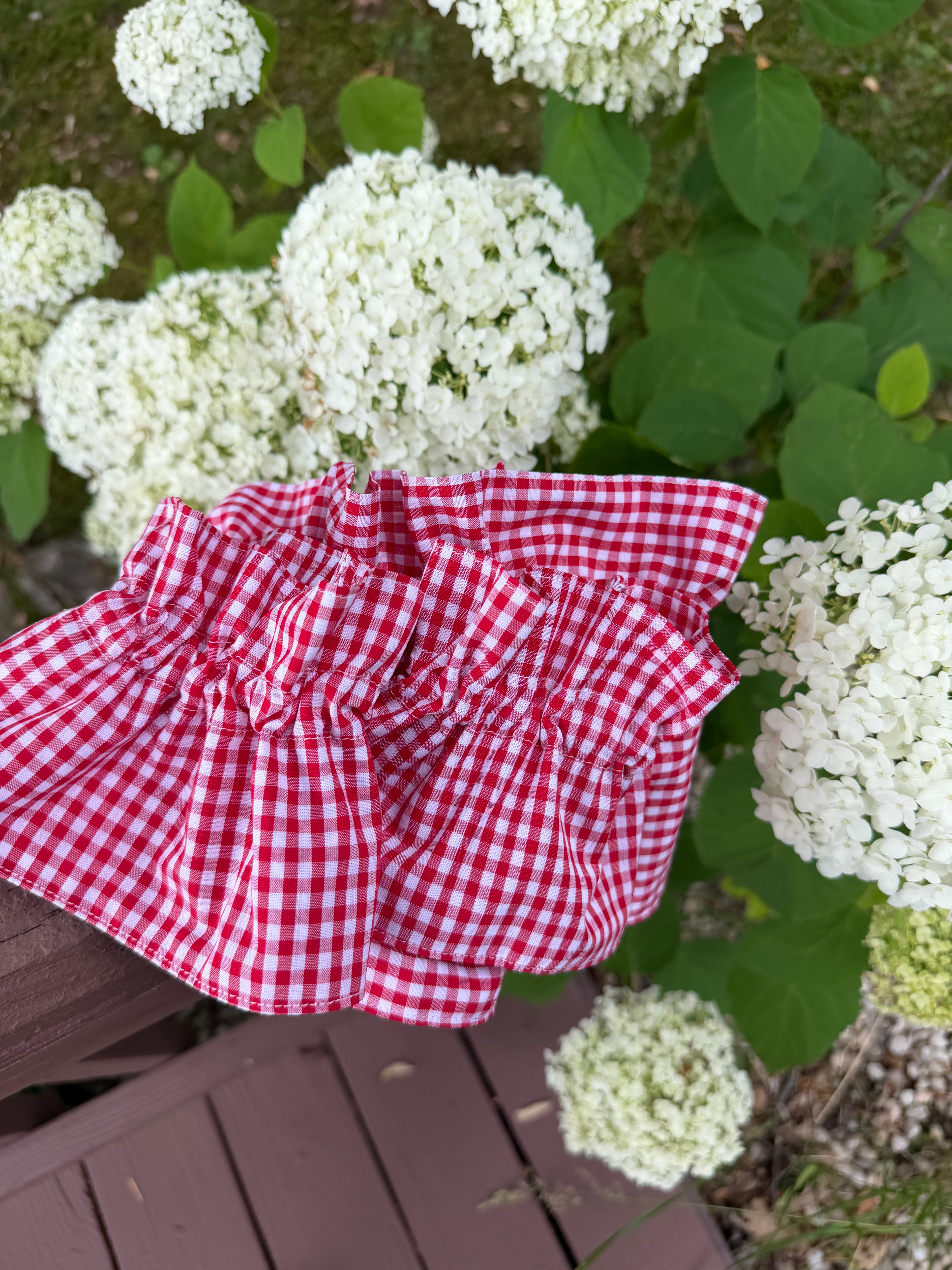 Red Gingham Cuffs