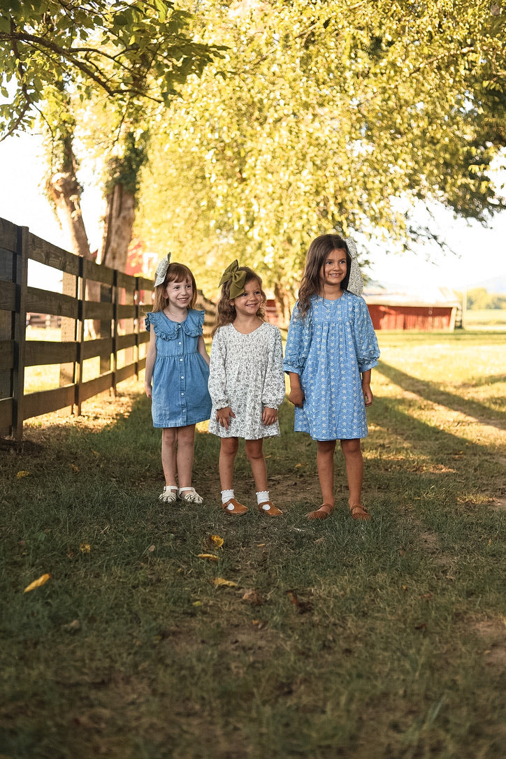 Olive Mini Bow Set