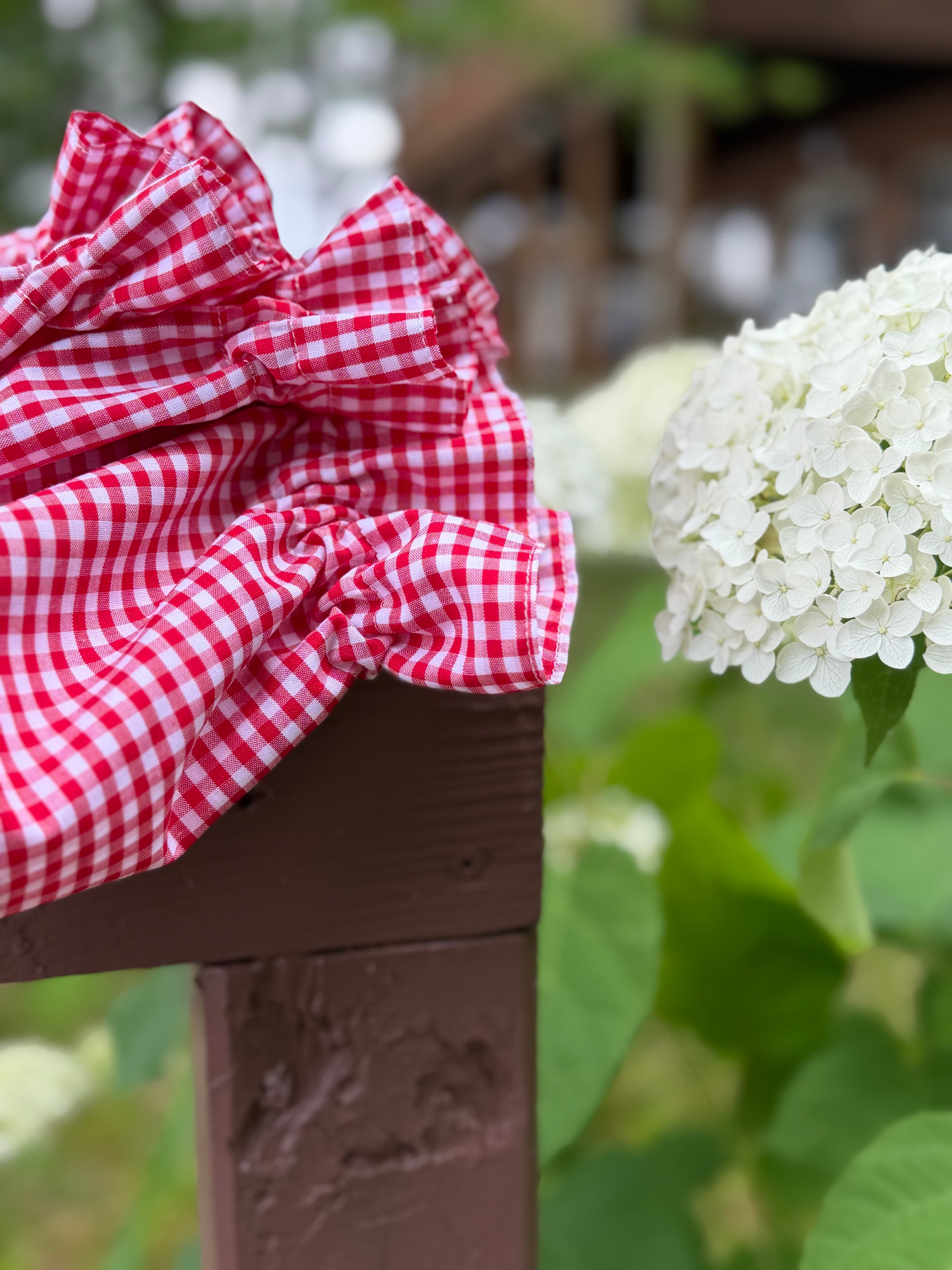 Red Gingham Cuffs