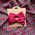 Red Satin Bow - Mini Set