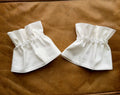 Classic White Ruffle Cuffs