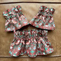 Woodland Tapestry Ruffle Cuff & Collar Set