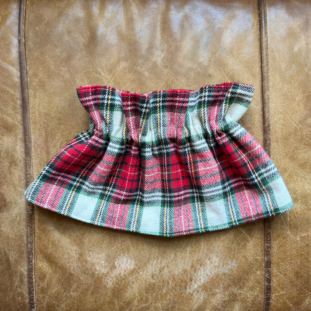 Highland Plaid Cuff & Collar Set