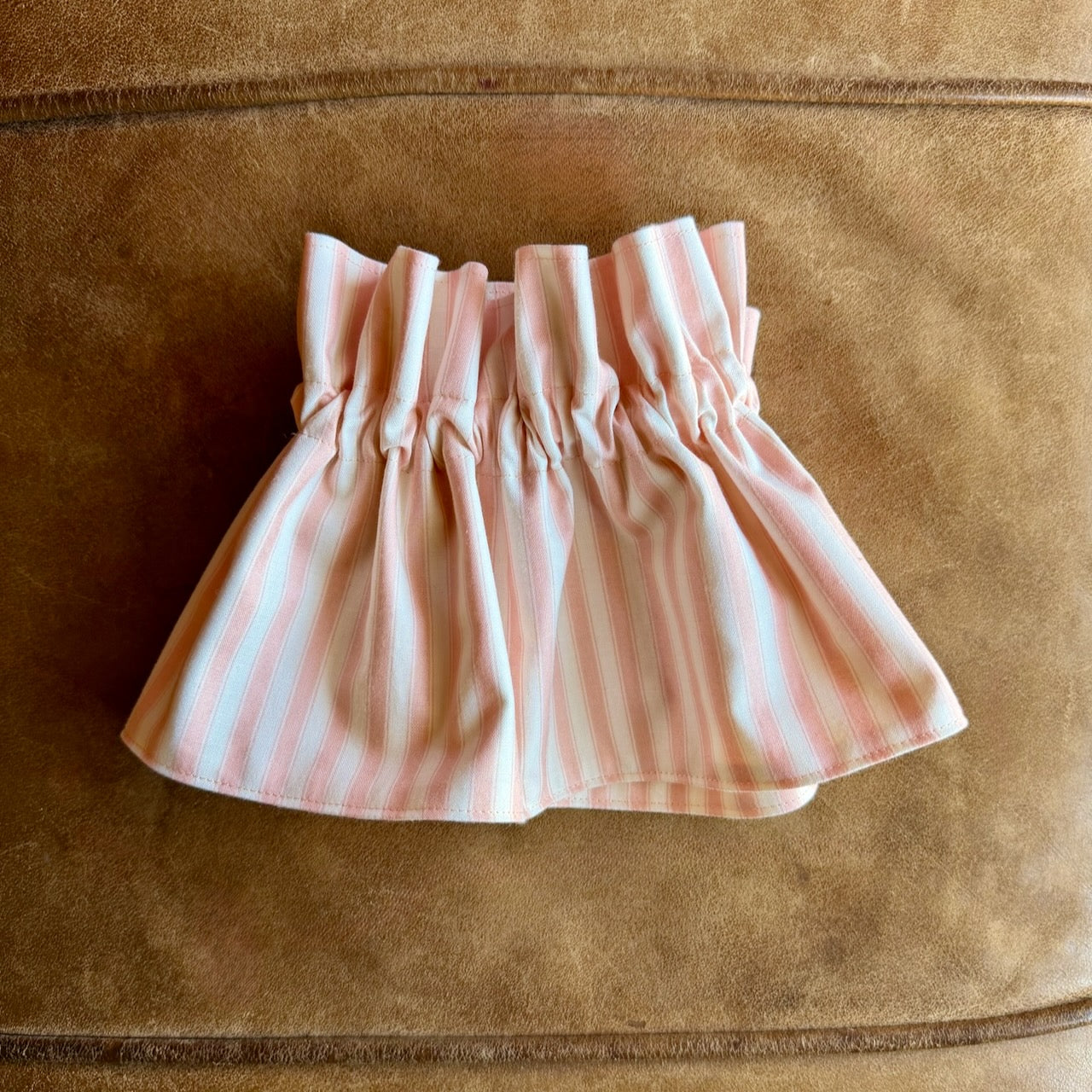 Pink Shell Cottage – Ruffle Cuff & Collar Set