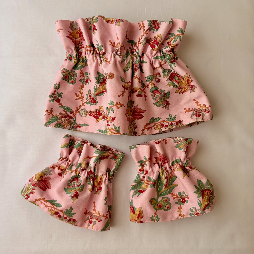 Eloise Garden Ruffle Cuff and Collar Set