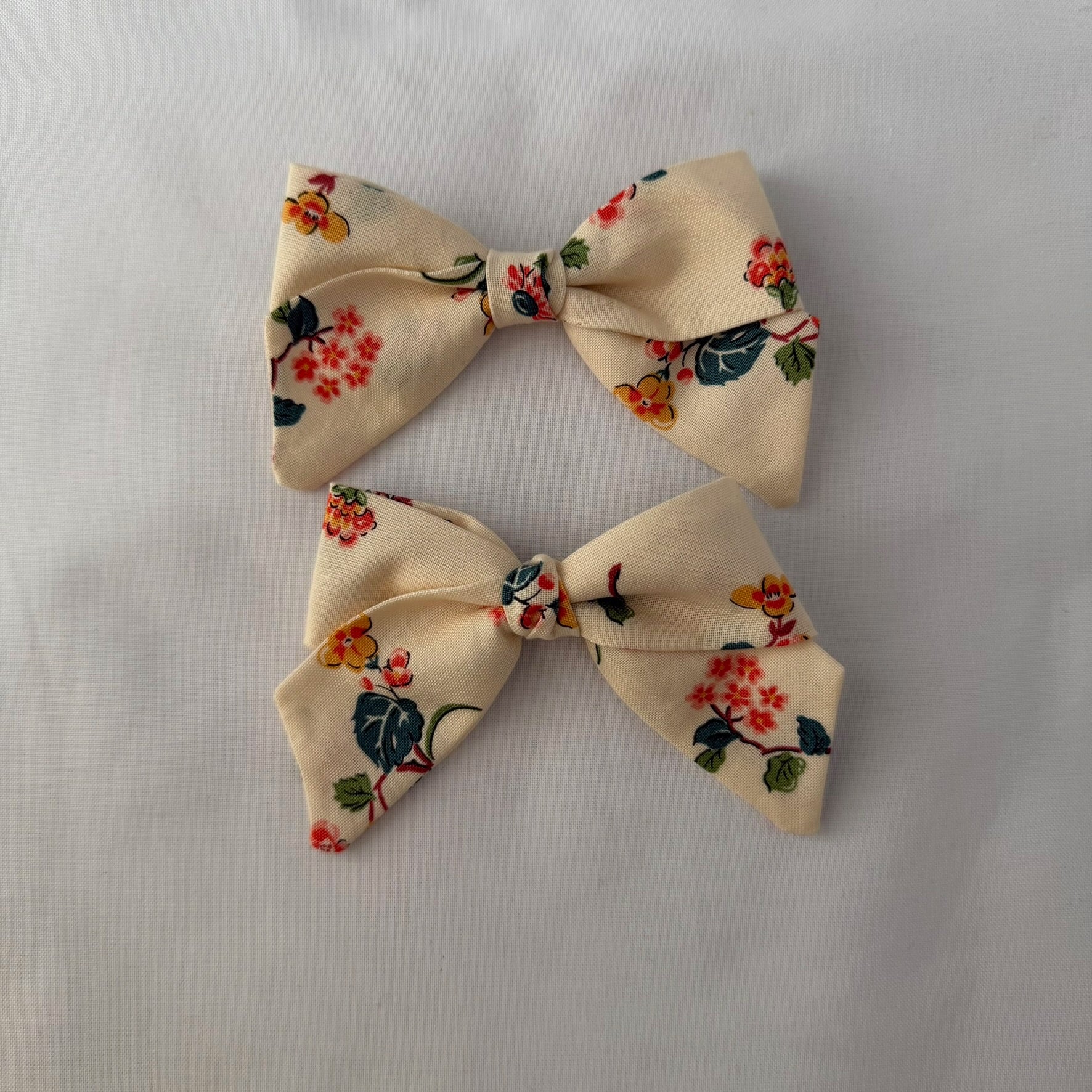 Poppy Field Sewn Bow – Mini set