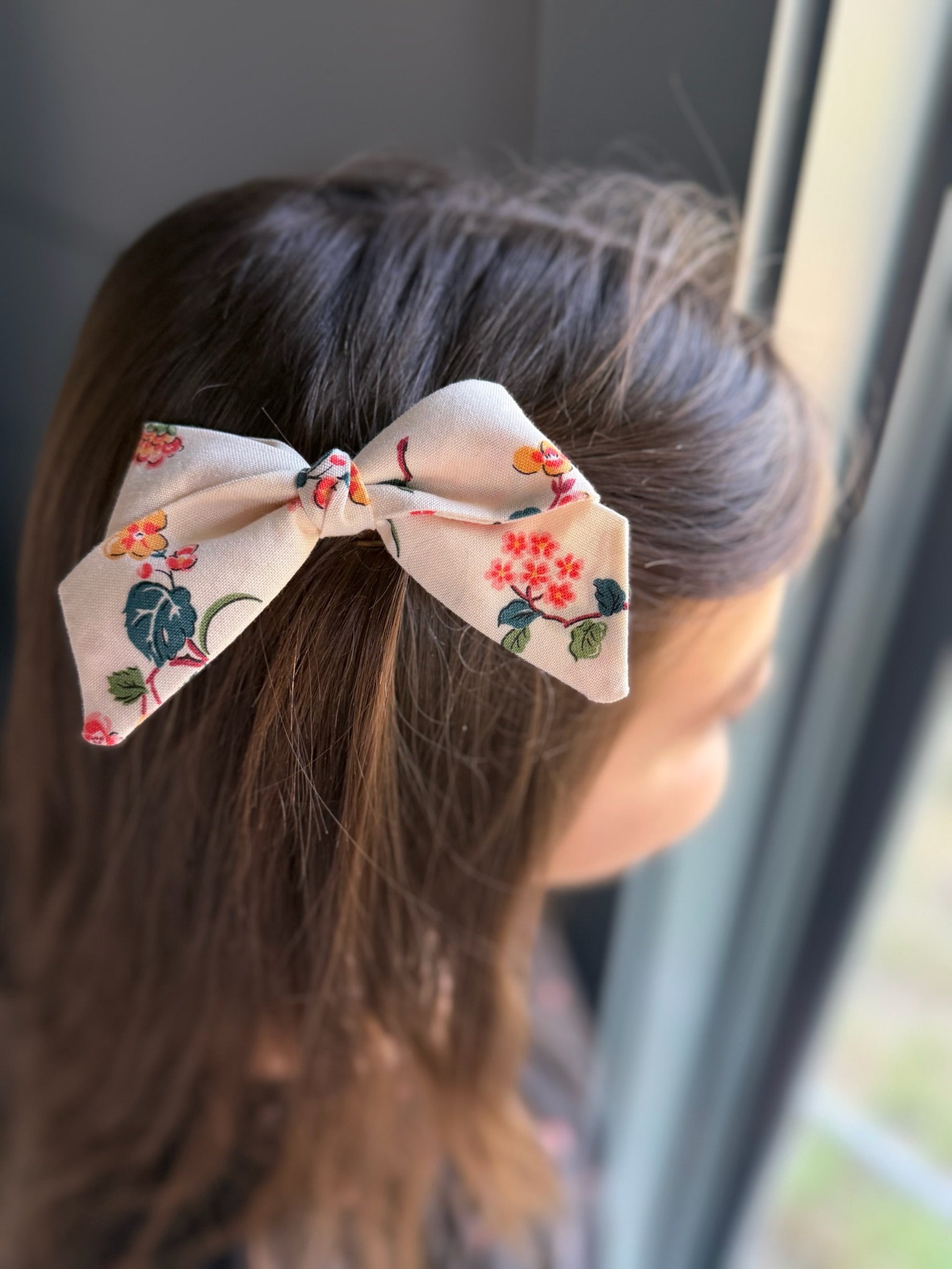 Poppy Field Sewn Bow – Mini set