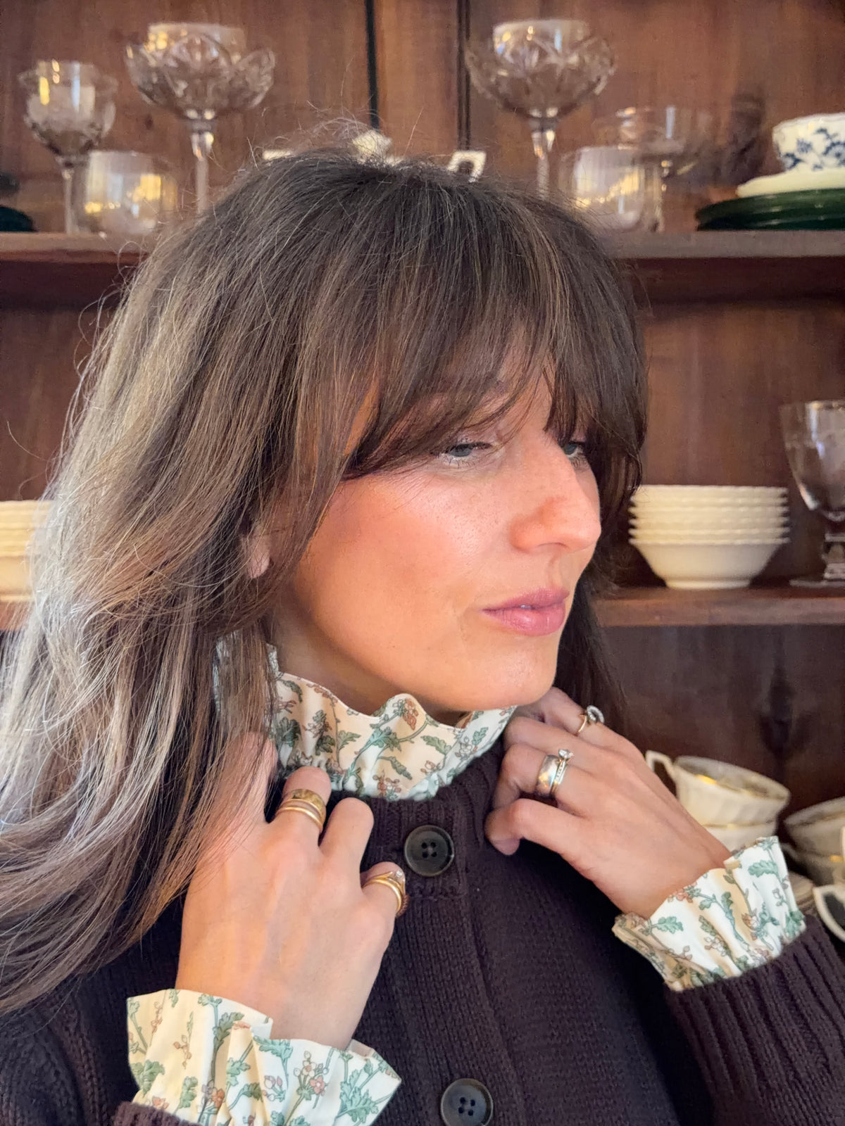 Primerose Filed Cuff & Collar Set